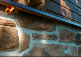 Отделка фасадов декоративный искусственным камнем "Альпийская деревня"