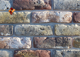 Manufactured facing stone Old Kazan Brick item 012