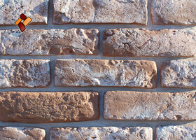 Manufactured facing stone Old Kazan Brick item 013