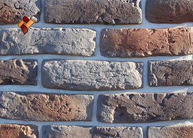 Manufactured facing stone Old Kazan Brick item 014