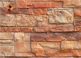 Manufactured facing stone veneer Rock Ledge 01