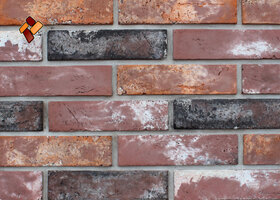 Manufactured facing stone veneer European Brick 025