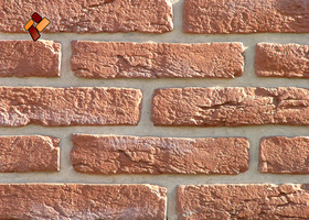 Manufactured facing stone Aged Brick 05
