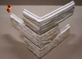 Dry Stack Stone Veneer Panel Wooden Brick