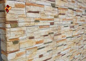 Dry Stack Stone Veneer Panel Florentine Shale